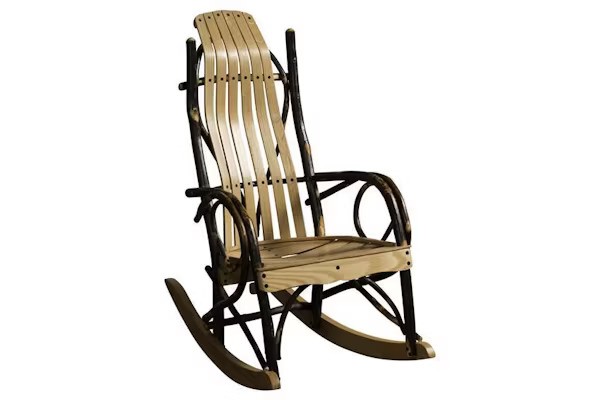 Hickory Child Rocker - Rustic Style